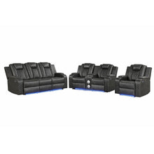 Load image into Gallery viewer, Benz - Power Recliner Set With LED Lighting And USB Charging
