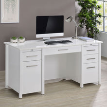 Load image into Gallery viewer, Rayna - 4 Drawer Office Desk With Lift-Top
