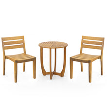 Load image into Gallery viewer, Outdoor 3 Pieces Dining Set - Teak
