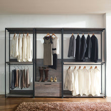 Load image into Gallery viewer, Monica - Walk-In Closet System &amp; Modular Design - Rustic
