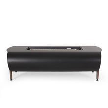 Load image into Gallery viewer, Vernon - Rectangle Fire Pit 50, 000 Btu - Dark Gray
