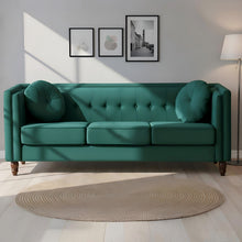 Load image into Gallery viewer, Chesterfield Sofa With Square Arms For Living Room
