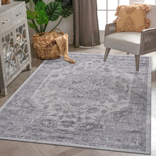Load image into Gallery viewer, Marfi - 6' X 9' Oriental Area Rug - Silver
