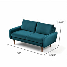 Load image into Gallery viewer, Kent - Loveseat, 2 Seater Sofa For Compact Living Spaces
