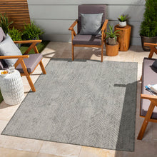 Load image into Gallery viewer, Sunshine - 5'3" X 7'3" Indoor, Outdoor Area Rug - Silver
