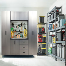 Load image into Gallery viewer, Astro Series - Garage Cabinet Set A With Soft Closing Drawers - Metallic Gray

