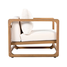 Load image into Gallery viewer, Outdoor Lounge Chair With Oversized Cushion Set For Patio
