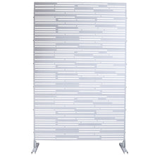 Load image into Gallery viewer, Outdoor &amp; Indoor Freestanding Metal Privacy Screen
