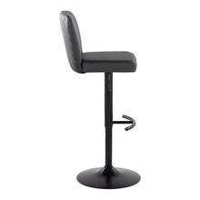 Load image into Gallery viewer, Henry - Contemporary Adjustable Barstool &amp; Swivel With Rounded T Footrest (Set of 2)
