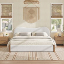 Load image into Gallery viewer, Comfort Upholstered Platform Bed

