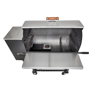 Pitts & Spitts Maverick 850 Pellet Grill W/ 8-Inch Wheel Upgrade