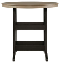 Load image into Gallery viewer, Fairen Trail - Round Bar Table w/Umb OPT - Black / Driftwood
