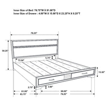 Load image into Gallery viewer, Corbin - Glittering Bedroom Set
