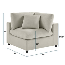 Load image into Gallery viewer, Cassandra - Corner Wedge Chair
