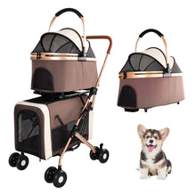 Load image into Gallery viewer, Double Pet Stroller For Dogs And Cats
