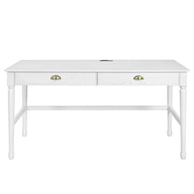 Load image into Gallery viewer, Modern Writing Desk With Drawers For Home Office

