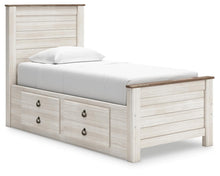 Load image into Gallery viewer, Willowton - Panel Bed
