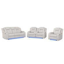 Load image into Gallery viewer, Benz - Power Recliner Set With LED Lighting And USB Charging
