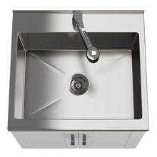 Load image into Gallery viewer, Kyle - Laundry Cabinet &amp; Faucet And Stainless Steel Sink

