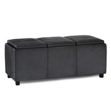 Load image into Gallery viewer, Avalon - Multi Functional Storage Ottoman
