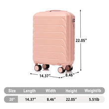 Load image into Gallery viewer, Hard Shell Travel Luggage With Scratch Resistant Surface
