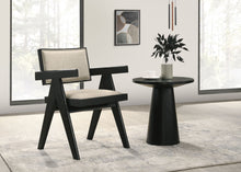 Load image into Gallery viewer, Jasper - 3 Piece Arm Chairs And Console Table (Set of 3) - Ebony Black
