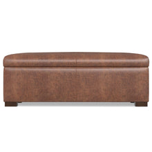 Load image into Gallery viewer, Gabbie - Coffee Table Upholstered Storage Ottoman
