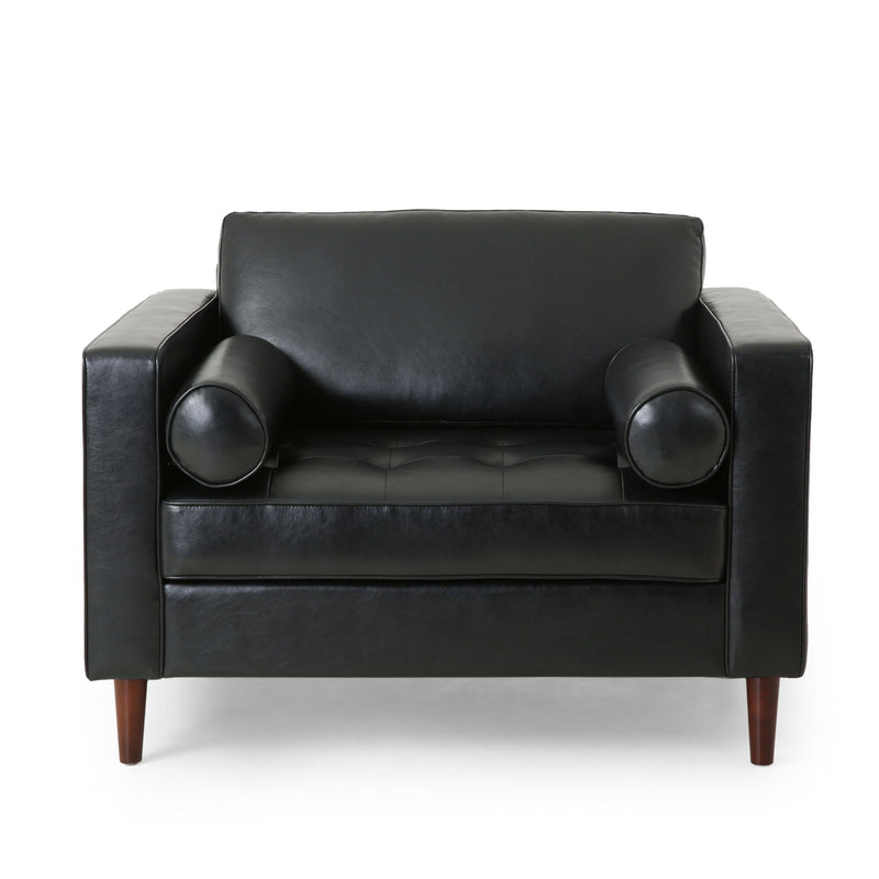 Sophisticated Club Chair With Relaxing Comfor