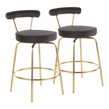 Load image into Gallery viewer, Rhonda - Glam Counter Stool (Set of 2)
