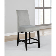 Load image into Gallery viewer, Upholstered Counter Stools (Set of 2) - Gray
