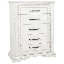 Load image into Gallery viewer, 5 Drawer Bedroom Chest Of Drawers - Vintage
