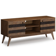 Load image into Gallery viewer, Clarkson - Low TV Stand - Rustic Natural Aged Brown
