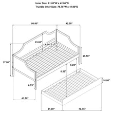 Load image into Gallery viewer, Twin Daybed With Trundle - Cherry
