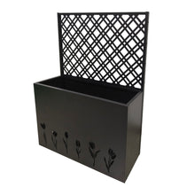 Load image into Gallery viewer, Tall Planter Raised Garden Bed With Trellis
