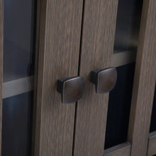 Load image into Gallery viewer, Bedford - Low Storage Media Cabinet - Farmhouse Gray
