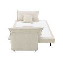 Load image into Gallery viewer, Elisea - Sleeper Sectional Sofa With 2 Toss Pillows - Beige
