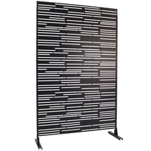 Load image into Gallery viewer, Outdoor &amp; Indoor Freestanding Metal Privacy Screen
