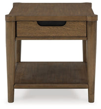 Load image into Gallery viewer, Roanhowe - Rectangular End Table - Brown
