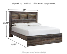 Load image into Gallery viewer, Drystan - Panel Bookcase Bed
