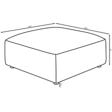 Load image into Gallery viewer, Jennifer - Square Ottoman
