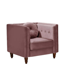 Load image into Gallery viewer, Chesterfield Accent Tufted Square Arm Side Chair
