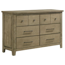 Load image into Gallery viewer, Pelton - 6 Drawer Dresser - Oak
