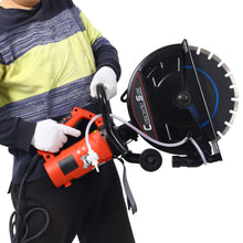 Load image into Gallery viewer, Electric 14" Cut Off Saw With Wet / Dry Functionality And Water Line Attachment Metal, 30" Length - Black
