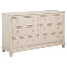 Load image into Gallery viewer, Wedner - 6 Drawer Dresser - Oak
