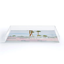 Load image into Gallery viewer, Deny Designs-The Pink Palm Springs Acrylic Tray
