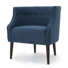 Load image into Gallery viewer, Contemporary Upholstered Club Chair With Button Tufting
