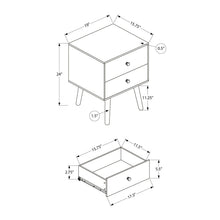 Load image into Gallery viewer, Accent Table &amp; Storage Drawers - Black
