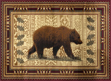 Load image into Gallery viewer, Nature's Nest - 5'3" X 7'3" Lodge Area Rug - Multi, Red
