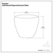 Load image into Gallery viewer, Preston - Handcrafted Metal Side Table
