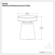 Load image into Gallery viewer, Robbie - Handcrafted Accent Table
